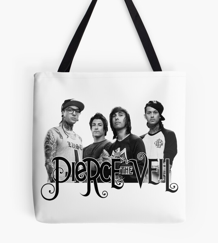 Ptv Pierce The Veil Members Tote Bag